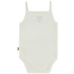 Civil Baby Penye İp Askılı Dantelli 3-9 Ay Kız Çıtçıtlı Badi - Ekru9-12 Ay