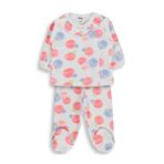 Civil Baby Suluboya Yıldız Emp Bandanalı 1-9 Ay Pijama Takımı - Ekru