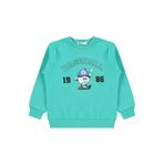 Civil Baseball Baskılı Erkek Çocuk Sweatshirt Yeşil 4-5 Yaş, 4-5 Yaş, V5D94517625W1, Benetton, erkek-çocuk