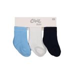 Civil Basic Havlu 6-3'lü Bebek Erkek Çorap Set, 18 Ay, D3E08034425W1, Standart, erkek-bebek