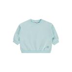 Civil Basic Kalp Etiketli Bebek Sweatshirt, 6-9 AY, 19330J08425W1, Su Yeşili, kız-bebek