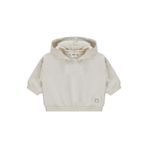 Civil Basic Kalp Etiketli Kapüşonlu Sweatshirt, 12-18 AY, 19330J08325W1, Bej, kız-bebek