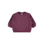 Civil Basic Kalp Etiketli Sweatshirt Lila, 12-18 AY, 19330J08425W1, Koyu Gül Kurusu, kız-bebek
