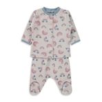Civil Bebek Gökkuşağı Empirme Pijama Takımı, 9-12 Ay, 22208028125W1, Taş Rengi, kız-bebek