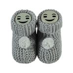 Civil Bebek Triko Patik 0-6 Ay Gri