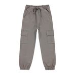 Civil Bel Paç Lastikli Kargo Cepli 10-13 Yaş Pantolon - Gri 10-11 Yaş, 11-12 Yaş, 20D68870024S3, Açık Gri, Erkek Çocuk