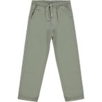 Civil Boys 10-13 Yaş Erkek Çocuk Pantolon Beli Lastikli Gabardin Kumaş Soft Gri Günlük Stil - 12 - 13 Yaş