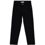 Civil Boys 20D68882024S3-3 10-13 Yaş Siyah Erkek Çocuk Kot Pantolon
