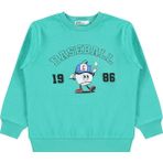 Civil Boys Baseball Baskılı 2-5 Yaş Sweatshirt Km - Yeşil - Benetton - 2 - 3 Yaş