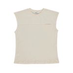 Civil Boys Basic Sıfır Kol 10-13 Yaş Tişört - Ekru