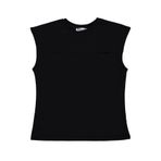 Civil Boys Basic Sıfır Kol 10-13 Yaş Tişört - Siyah