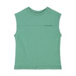 Civil Boys Basic Sıfır Kol 2-5 Yaş Tişört - Yeşil