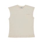 Civil Boys Basic Sıfır Kol 6-9 Yaş Tişört - Ekru
