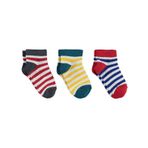 Civil Boys Erkek Çocuk 3'lü 2-12 Yaş Kırmızı Patik Çorap