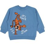 Civil Boys Erkek Çocuk Indigo Renk Lets Dance Baskılı Uzun Kollu Oversize Sweatshirt - İndigo - 3 - 4 Yaş