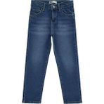 Civil Boys Erkek Çocuk Kot Pantolon 6-9 Yaş Boru Paça Mavi Pamuklu Günlük Model - 7 - 8 Yaş
