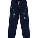 Civil Boys Erkek Çocuk Kot Pantolon 6-9 Yaş Mavi-9-10 Yaş