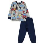 Civil Boys Erkek Çocuk Pijama Takımı 2-5 Yaş Lacivert 22D94245124W1|3