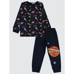 Civil Boys Erkek Çocuk Pijama Takımı 2-5 Yaş Lacivert 22D94462124W1|2