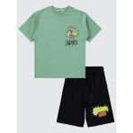 Civil Boys Erkek Çocuk Pijama Takımı 6-9 Yaş Soft Haki - 8 - 9 Yaş