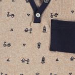 Civil Boys Erkek Çocuk Sweatshirt 2-5 Yaş Bej