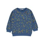 Civil Boys Erkek Çocuk Sweatshirt 2-5 Yaş İndigo-5-6 Yaş
