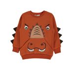 Civil Boys Erkek Çocuk Sweatshirt 2-5 Yaş Koyu Bakır