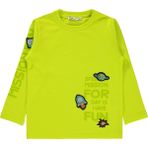 Civil Boys Erkek Çocuk Sweatshirt 2-5 Yaş Neon Sarı - 2 - 3 Yaş