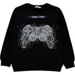Civil Boys Erkek Çocuk Sweatshirt 6-9 Yaş Siyah - 7 - 8 Yaş