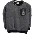 Civil Boys Erkek Çocuk Sweatshirt 6-9 Yaş Siyah
