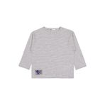Civil Boys Erkek Çocuk Timsah Etiketli 2-5 Yaş Sweatshirt - Gri
