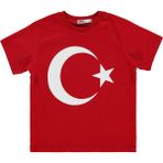 Civil Boys Erkek Çocuk Tişört 2-5 Yaş Kırmızı - 3 - 4 Yaş