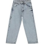 Civil Boys Erkek Çocuk Yan Cepli Baggy Kalıp 6-9 Yaş Pantolon Kot - Mavi - Buz Mavi - 7 - 8 Yaş