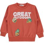 Civil Boys Great Baskılı 2-5 Yaş Sweatshirt - Turuncu 2-3 Yaş - Koyu Turuncu - 2 - 3 Yaş