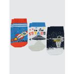 Civil Boys Mavi 3'lü 2-12 Yaş Erkek Çocuk Patik