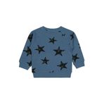 Civil Boys Yıldız Empirme Baskılı Sweatshirt, 2-3 Yaş, 19785301825W1-IND-2, İndigo, erkek-çocuk