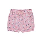 Civil Çiçek Baskılı Bebek Şort Pembe 6-9 Ay, 9-12 Ay, 38395Y29126S1, Soft Pembe, Bebek-Kızlar
