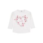 Civil Cute Çiçek Baskılı 6-18 Ay Sweatshirt, 18-24 AY, 19L71021225W1, Ekru, kız-bebek
