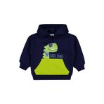 Civil Dino Baskılı Erkek Çocuk Sweatshirt, 2-3 Yaş, 19407250525W1, Lacivert, erkek-çocuk