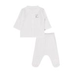 Civil Erkek Bebek Ayıcık Baskılı Pijama Takımı, 6-9 AY, 22958025525W1, Ekru, erkek-bebek