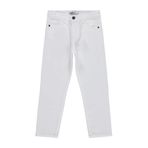 Civil Erkek Çocuk 5 Cep Basic 10-13 Yaş Pantolon -, 13-14 Yaş, 20A62269026S3, Beyaz, Erkek Çocuk