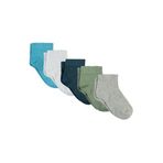 Civil Erkek Çocuk 5'li Patik Çorap Seti Açık Mavi, 10-11 Yaş, D4E07602325S1-STD-10, Açık Mavi, erkek-çocuk