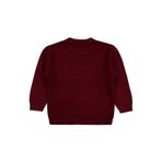 Civil Erkek Çocuk Ayıcık Nakışlı Kazak, 5-6 Yaş, 45U53523525W1, Bordo, Erkek Çocuklar