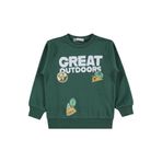 Civil Erkek Çocuk Great Baskılı 2-5 Yaş Sweatshirt - Yeşil, 3-4 Yaş, V5D94267826S1, Çam Yeşili, erkek-çocuk