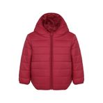 Civil Erkek Çocuk Ray Desenli Mont 2-3 Yaş, 2-3 Yaş, 21L4425M625W1, Kırmızı, Erkek Çocuklar