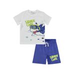 Civil Erkek Çocuk Shark Cool Baskılı Pijama Takımı 2-5 Yaş, 2-3 Yaş, 22D94513125S1, Beyaz, erkek-çocuk