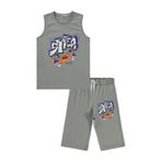 Civil Erkek Çocuk Skate Baskılı Pijama Takımı, 11-12 Yaş, 22D94512925S1, Gri, erkek-çocuk