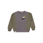 Civil Every Day Yıldız Baskılı Erkek Çocuk Sweatshirt, 7-8 Yaş, 19785315125W1, Haki, erkek-çocuk