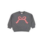Civil Fiyonk Nakışlı 6-18 Ay Sweatshirt - Gri 9-12 Ay, 9-12 Ay, 19330J56925W1, Koyu Gri, kız-bebek