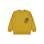 Civil Fotoğraf Makinesi Baskılı Erkek Çocuk Sweatshirt, 2-3 Yaş, V5D94267026S1, Hardal, erkek-çocuk